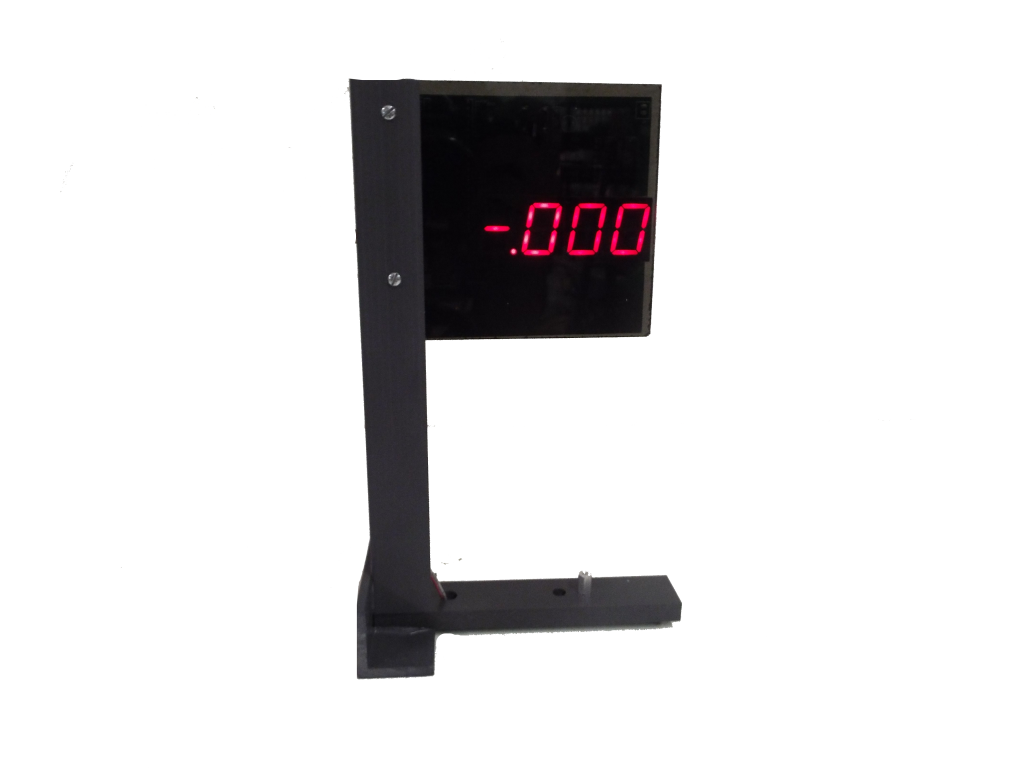 A Derby Magic electronic timer display that sends results to the race software